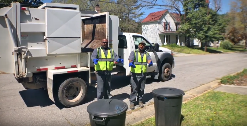 Sanitation workers